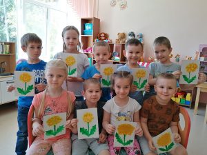 Рисование в дежурной группе